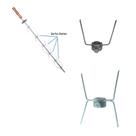 5 Garfo Para Maquina De Frango Simples + 10 Garfo Duplo