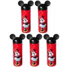 5 Garrafas Minnie Orelhas p/ Lembrancinha Sacola Surpresa