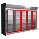 5 Gaxeta Expositor Vertical Para Frilux 2p 3p 4p 5p 51x145