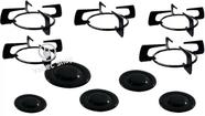 5 Grades + 5 Espalhadores Fogão Cooktop Fischer (Original) Compare medidas