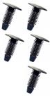 5 grampos revestimento interno ford cor branco ou preto