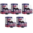 5 Kit Mdf Cola Instantânea + Catalisador Acelerador 190ml Almasuper 5 Kit Mdf Cola Instantânea + Catalisador Acelerador 190ml Almasuper