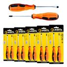 5 Kits De Chaves Fenda Philips Profissional Com Cabo Emborrachado Ponta Imantada