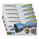 5 Kits De Serra Copo 11 Pçs De 19 À 64mm Para Madeira Plástico Pvc Gesso Drywall Aglomerado Atacado