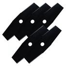 5 Laminas Roçadeira 305mm X 2.0mm X 25.4mm Furo 1 Pol