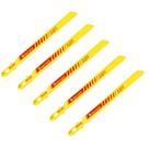 5 Lâminas Serra Tico-tico 75mm Madeira Bimetal Bu38 Starrett Adicionar aos favoritos