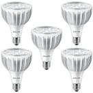 5 Lâmpada Led Philips PAR30 32W E27 220V 3000K 3000lm