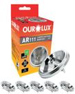 5 Lâmpada Ourolux Ar111 12v 50w 24º G53 Branco-quente 5 Lâmpada Ourolux Ar111 12v 50w 24º G53 Branco-quente