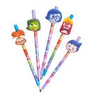 5 Lápis Hb Preto Divertidamente Filme Disney Emoções Escolar 5 Lápis Hb Preto Divertidamente Filme Disney Emoções Escolar