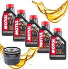 5 Litros Motul Sintético 7100 20w50 K1600 + Hiflo Hf160