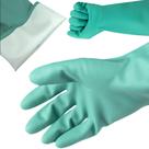 5 Luvas Nitrílica Hiper Proteção Indústria Química/biológica