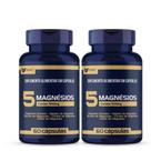 5 Magne sios Malato Quelato Taurato 60 Capsulas 2 Unidades Muwiz