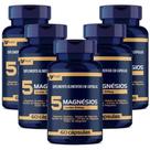 5 Magnesio kit 5 frascos de 60 cápsulas Muwiz 300 cápsulas 500mg