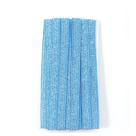 5 metros Elástico Lurex chato 7mm Azul Céu 3552 005 encadernação