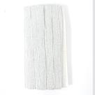 5 metros Elástico Lurex chato 7mm Branco 3553 005 encadernação