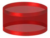 5 metros Fita De Organza C Cetim 2,5cm X 5m