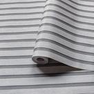 5 Metros Papel de parede revestimento perolado 3D imitaçao Madeira Ripado Cinza Claro ZH6526-4