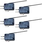 5 Micro Chave Fim De Curso V-153-1c25 Sibratec