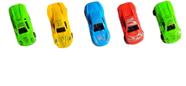 5 Mini Carrinhos De Brinquedo Miniatura Roda Livre Infantil