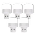 5 Mini Luminária De Mesa LED Conexão USB Luz Para Notebook Leitura