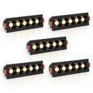 5 Mini Spot 5 Fachos Downlight Embutir Led Pontual Bet99