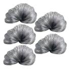 5 Mola Espiral Anti Pombos Stop Bird Alcance De 6 Metros Prateado 5 Mola Espiral Anti Pombos Stop Bird Alcance De 6 Metros Prateado