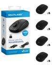 5 Mouses Sem Fio USB Multilaser MS2500