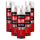 5 Oléo Spray Desengripante Lubrificante Moto Carros 300Ml