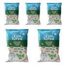 5 Pacotes Chips de Arroz Grão de Bico e Quinoa 40g Sabores Sabores:Cebola Caramelizada