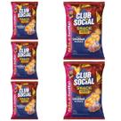 5 Pacotes Club Social Snack Churras Na Brasa 115g