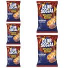 5 Pacotes Club Social Snack Churras Na Brasa 68g