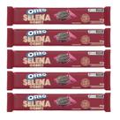 5 Pacotes de Biscoito Oreo Selena Gomez 90g Edição Limitada