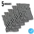 5 Panos De Chão XADREZ PRETO Premium Atacado Grande - Saco Qualidade 5 Panos De Chão XADREZ PRETO Premium Atacado Grande - Saco Qualidade