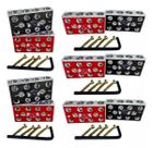 5 Pares Barramento Bloco De Aluminio 4x4 De 8 Vias Para Som