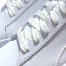 5 Pares de Cadarço Tradicional chato Branco Tênis 1,20mt