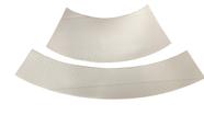 5 Pares Faixa Adesiva Refletiva Branco Anel Cone 75 Cm