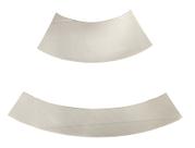 5 Pares Faixa Adesiva Refletiva Branco Anel Cone 75 Cm