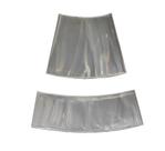 5 Pares Faixa Refletiva Branca Cristal Camisa De Cone 75cm