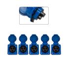 5 Pc Tomada Embutir 2P+T 16A 6H 220/250V Azul OMG-3046 5 Pc Tomada Embutir 2P+T 16A 6H 220/250V Azul OMG-3046