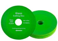 5 Pcs Disco De Diamante Corte De Vidro Polimento Lâmina Fina Cor Verde