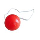5 peças de adereços de palhaço, nariz vermelho brilhante, ad