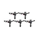 5 Peças De Aspersor De Jardim De Plástico Com Rosca Macho DN20 De 3/4 Pol. E Bico Rotativo Para 5 Peças De Aspersor De Jardim De Plástico Com Rosca Macho DN20 De 3/4 Pol. E Bico Rotativo Para