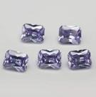 5 Pedras Zircônias Para Pingente Anel Brincos 7 mm x 5 mm Cores Roxa Alta Qualidade 5 Pedras Zircônias Para Pingente Anel Brincos 7 mm x 5 mm Cores Roxa Alta Qualidade