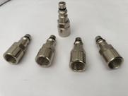 5 Pino Adaptador Engate Rápido De 1/4 Fêmea Fb - 5 Unidades
