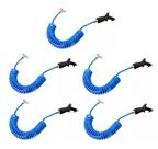 5 Pistola De Ar Botão Mangueira Cabine Caminhão Azul 5 Pistola De Ar Botão Mangueira Cabine Caminhão Azul
