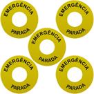 5 PLACA DE IDENTIFICAÇÃO PARA BOTÃO DE EMERGÊNCIA Part-B 5 PLACA DE IDENTIFICAÇÃO PARA BOTÃO DE EMERGÊNCIA Part-B