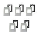 5 Placas Espelhos 4x2 2 Módulo Cinzas Legrand Pial Plus+ 618502CZ+ 5 Placas Espelhos 4x2 2 Módulo Cinzas Legrand Pial Plus+ 618502CZ+