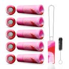 5 pontas de filtro de silicone reutilizáveis para cone pré-laminado