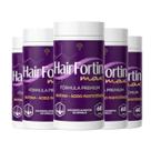 5 Potes Hair Fortin Original 60 Cápsulas
