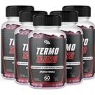 5 Potes Termotauro termogênico: Cafeína + Taurina + Arginina + Carnitina